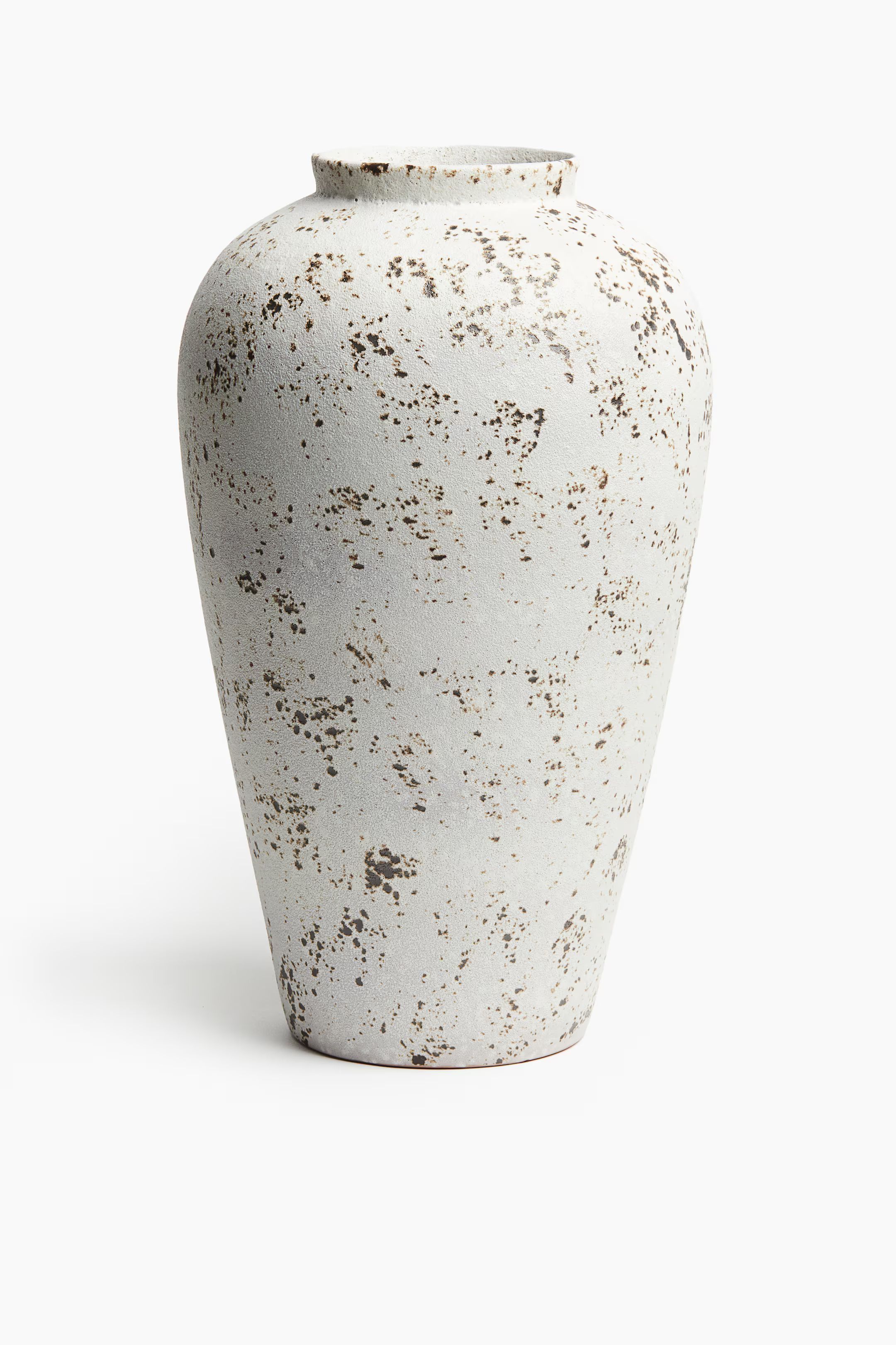 Large Terracotta Vase - Natural white - Home All | H&M US | H&M (US + CA)