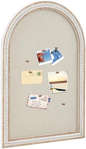 Vintage Framed Pin Board Linen Display Bulletin Board Large Fabric Picture Memo Decorative Pinboa... | Amazon (US)