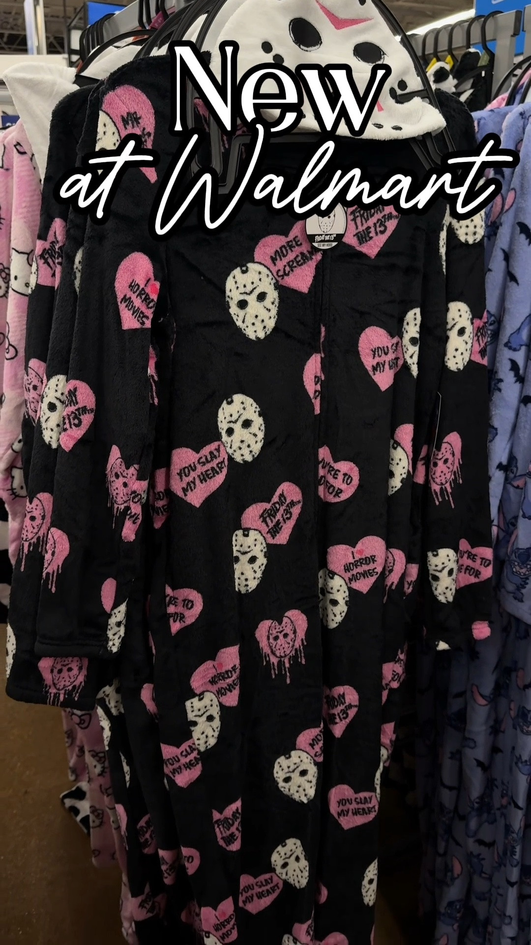 New hooded onesie pajamas! Jason Friday the 13th, Stitch and Hello Kitty. We need colder weather in So Cal so I can wear these 🤩

#LTKmomlife #LTKmorningroutine #LTKgrwm