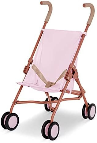babi by Battat – Cute & Stylish Baby Doll Umbrella Stroller – Pink Carriage, Foldable Frame &... | Amazon (US)