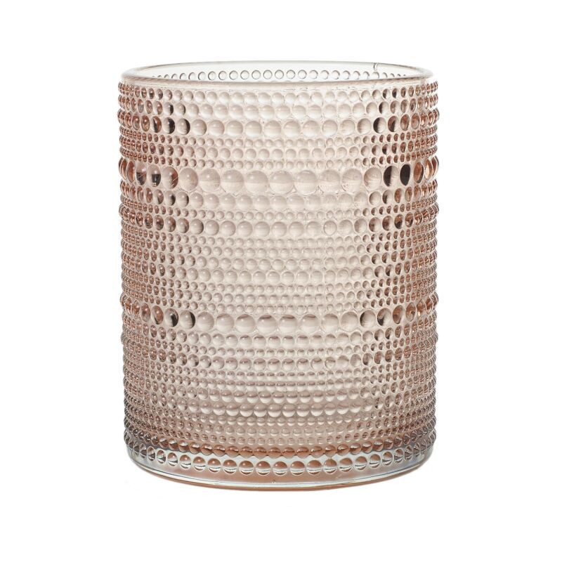 Pink Glass Vessel | Eco Chic Home
