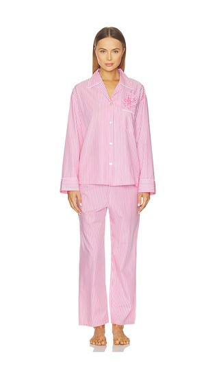 Sleeper The Rose Pajama Set in Pink. - size XL | Revolve Clothing (Global)