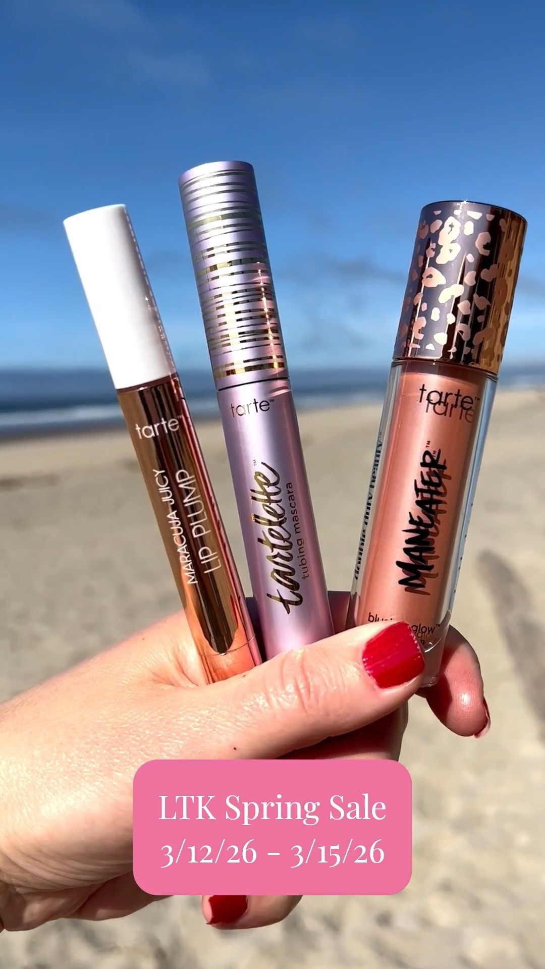 Tarte is participating in the LTK SPRING SALE happening 3/12/26 -3/15/26.

Start favoriting your most wanted items now so you will be ready to purchase these makeup must haves once they go on sale!

@Tarte 

I’ve rounded up must have spring break makeup picks!

#LTKSeasonal #LTKOver40 #LTKSaleAlert #LTKU #LTKTravel #LTKSwim #LTKvlog #LTKSpringSale #LTKFestival