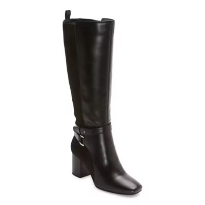 Liz Claiborne Womens Hayland Stacked Heel Riding Boots | JCPenney