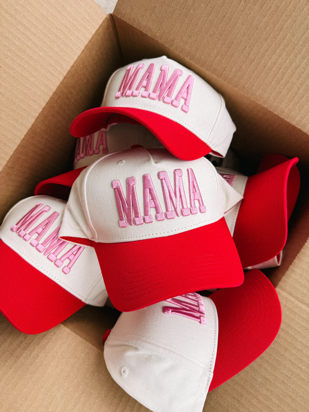 ETTA OG | mama puff trucker hat - pink | Etta+East