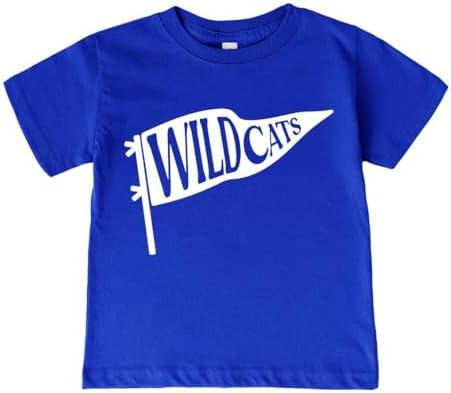 Wildcats Waving Pennant - Wildcat Flag Infant/Toddler/Youth T-Shirt | Amazon (US)