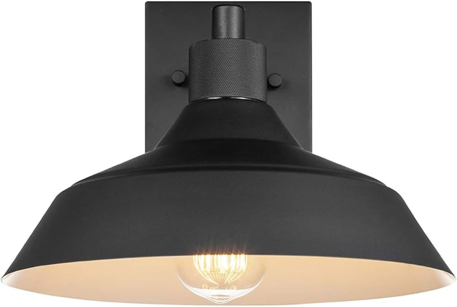 Globe Electric 44569 Sutton Sconce, Matte Black and White | Amazon (CA)