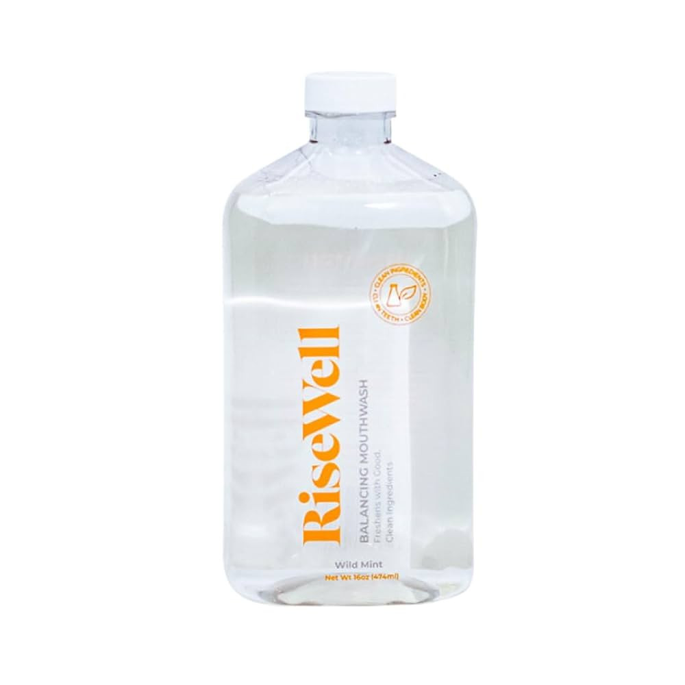 RiseWell Balancing Mouthwash - pH Balancing Alkaline Alcohol Free Mouthwash - Dentist Developed D... | Amazon (US)