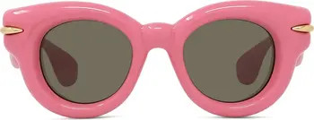 Loewe Inflated Pantos 46mm Small Round Sunglasses | Nordstrom | Nordstrom