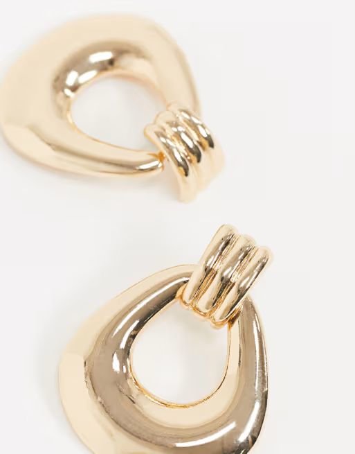 Reclaimed Vintage inspired classic large hoop earrings | ASOS US