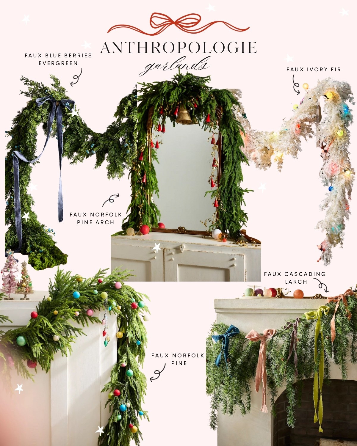 Anthropologie Holiday Garlands

#LTKSeasonal #LTKHome #LTKFindsUnder100