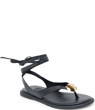 Dolce Vita Judy Leather Ankle Wrap Sandals | Dillard's | Dillard's