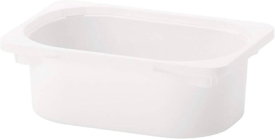 Ikea TROFAST Storage Box, White, 20x30x10 cm (7 ¾x11 ¾x4"") | Amazon (US)