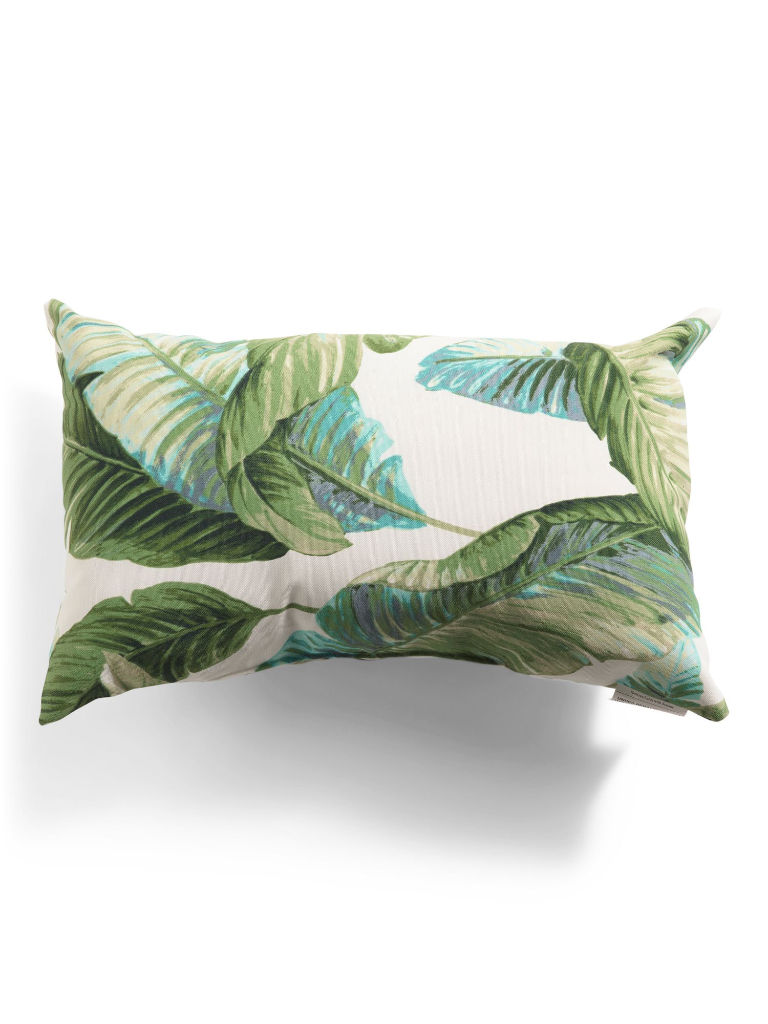 Made In Usa 13x20 Outdoor Paradise Leaves Pillow | Throw Pillows | Marshalls | Marshalls