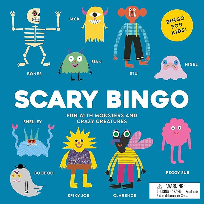 Laurence King Scary Bingo: Fun with Monsters and Crazy Creatures | Amazon (US)