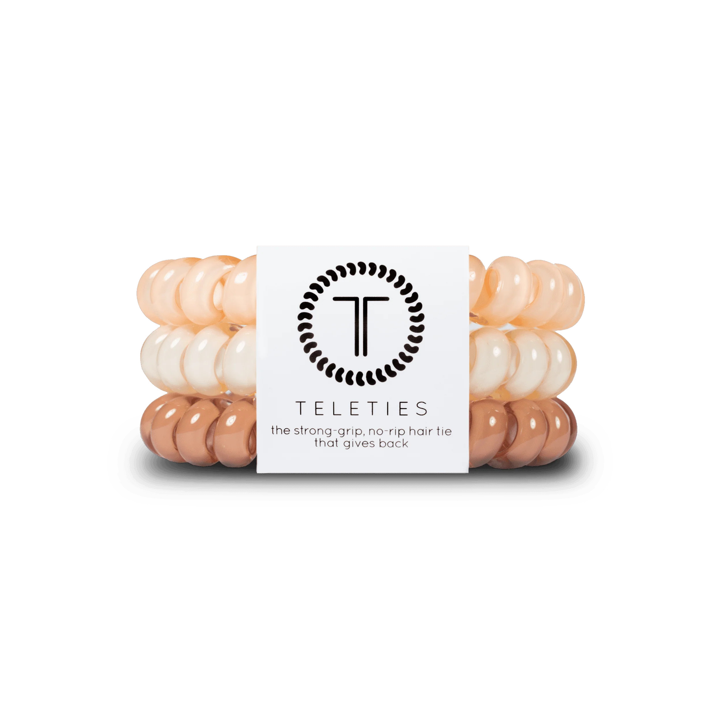 TELETIES Large Hair Ties, For the Love of Nudes | TELETIES