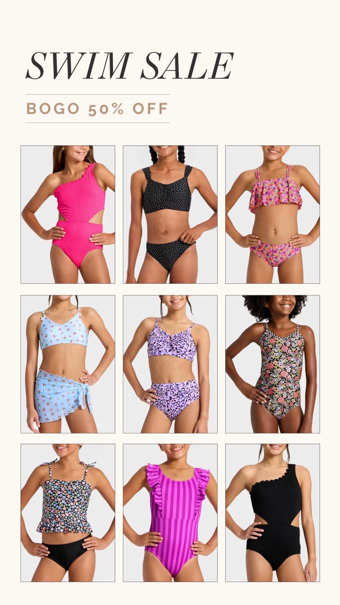 Buy 1 get one 50% off! Grab some new suits for your tween!

#LTKSaleAlert #LTKKids #LTKSwim