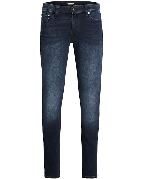 Jack & Jones Men's Liam Original 004 Skinny Jeans, Blue | Amazon (US)