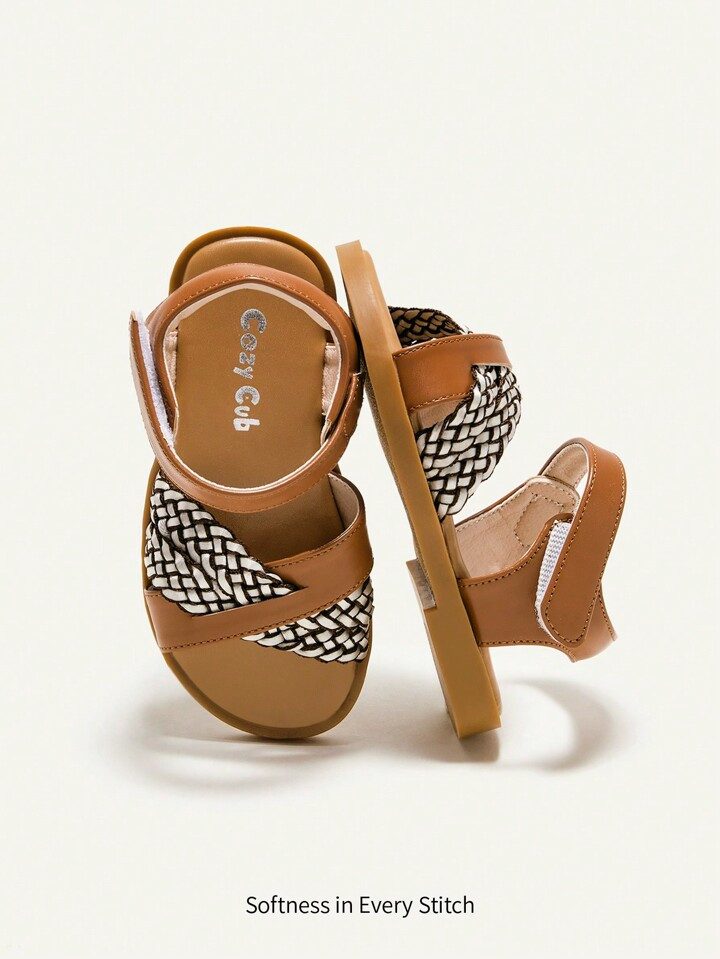 Cozy Cub Fashionable, Casual, Comfortable, Anti-Slip, Holiday Style, Cute Baby Sandals | SHEIN