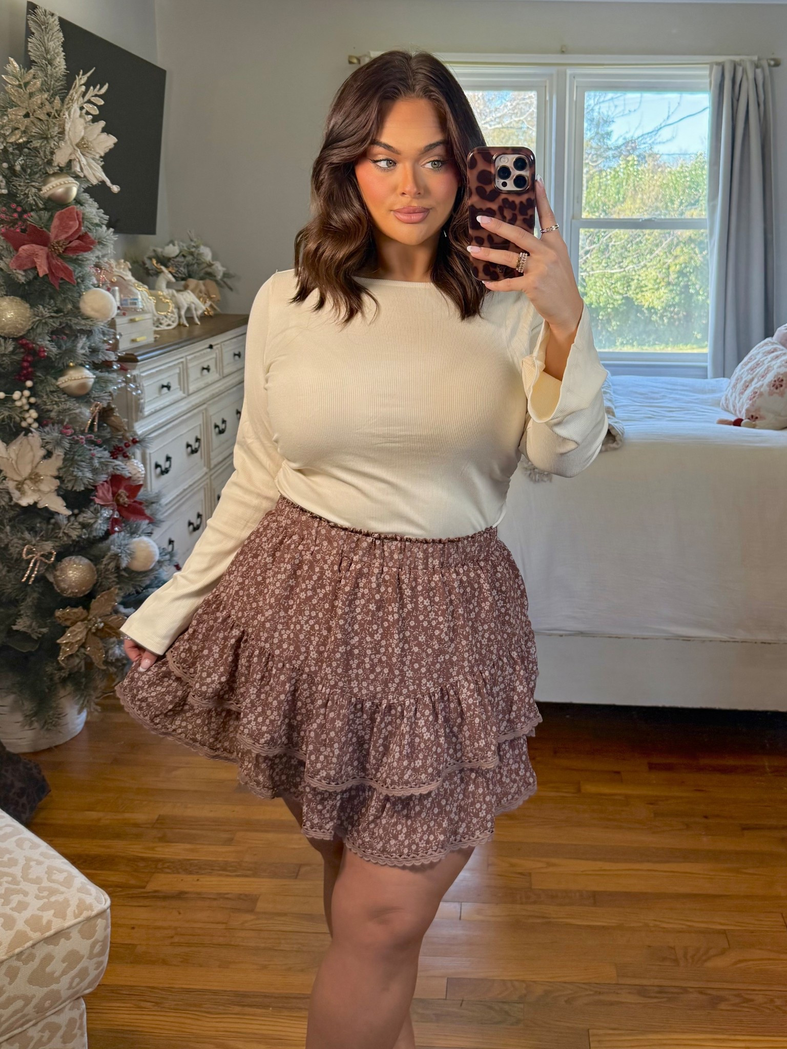 Holiday Outfit Inspo ✨🐻🤍

Top: XL
Skirt: XL

Holiday outfit inspo, thanksgiving day outfit, midsize outfit inspo 

#LTKMidsize #LTKStyleTip #LTKootd