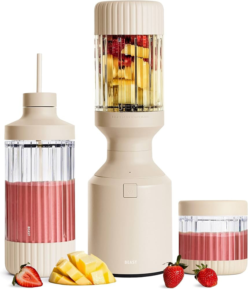Beast Mega 1200 | Premium Countertop Blender | Smoothies, Shakes, Sauces, Dips, Soups | Blends Ic... | Amazon (US)