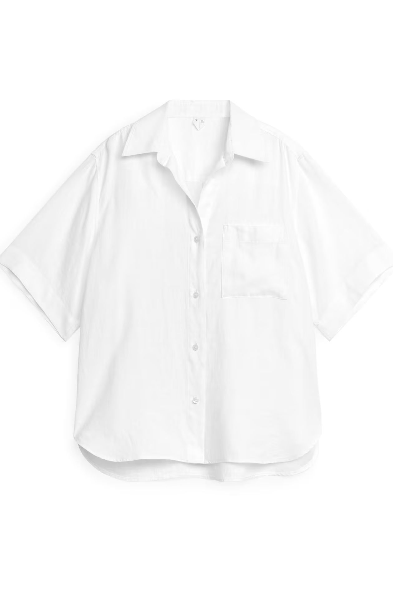 Leinenhemd mit Resort-Kragen - Weiß - Ladies | H&M AT | H&M (DE, AT, CH, NL, FI)