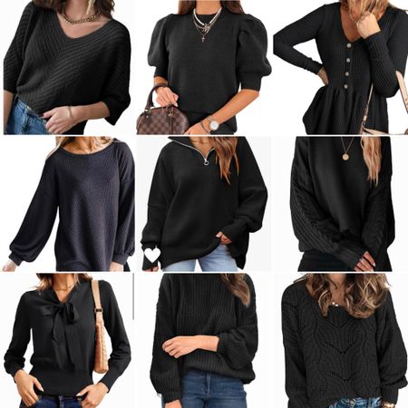 Amazon Fall Fashion Sweaters #amazon #amazonsweater #blacksweaters #sweaterseason #anazonfashion

#LTKFind #LTKunder50 #LTKSeasonal