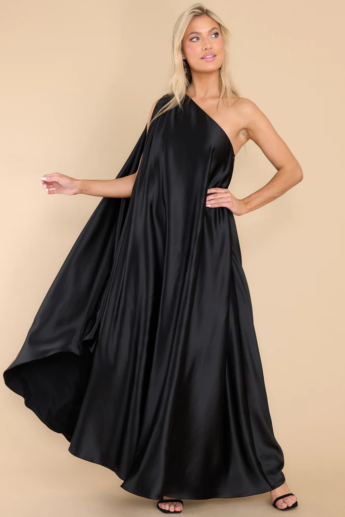 Glamorous Statement Black Maxi Dress | Red Dress 