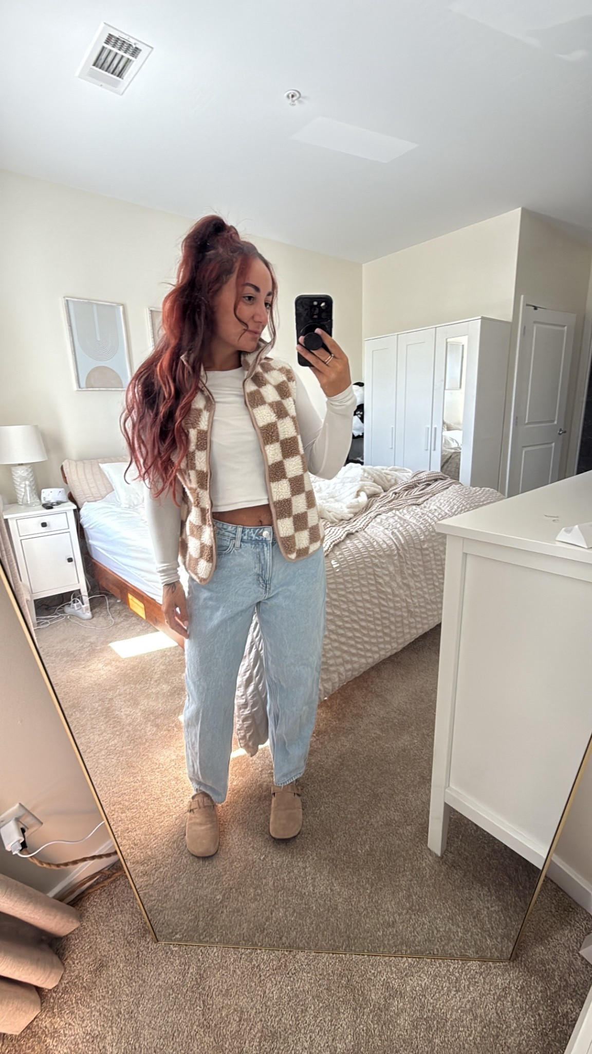 The CUTEST checkered vest for Fall🍂🍁

#LTKStyleTip #LTKWorkwear #LTKSeasonal