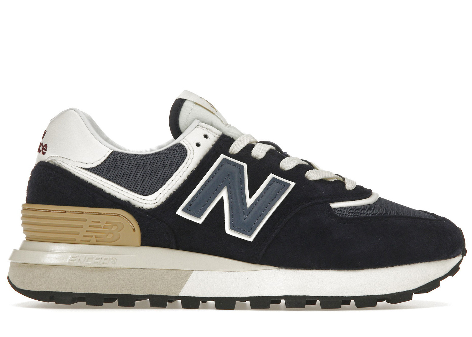 New Balance 574 Sneakers in Navy Blue/White/Beige | StockX