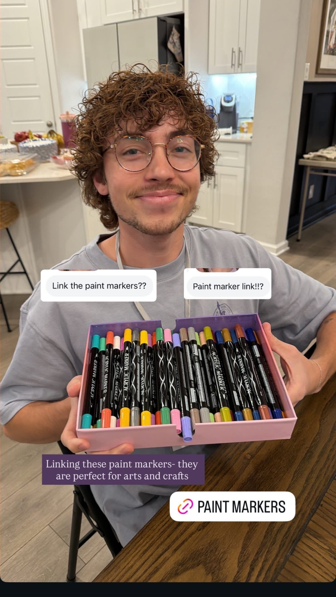 These paint markers are so cool! We were able to decorate our game board pieces with them!

#LTKGiftGuide #LTKHome #LTKFindsUnder50