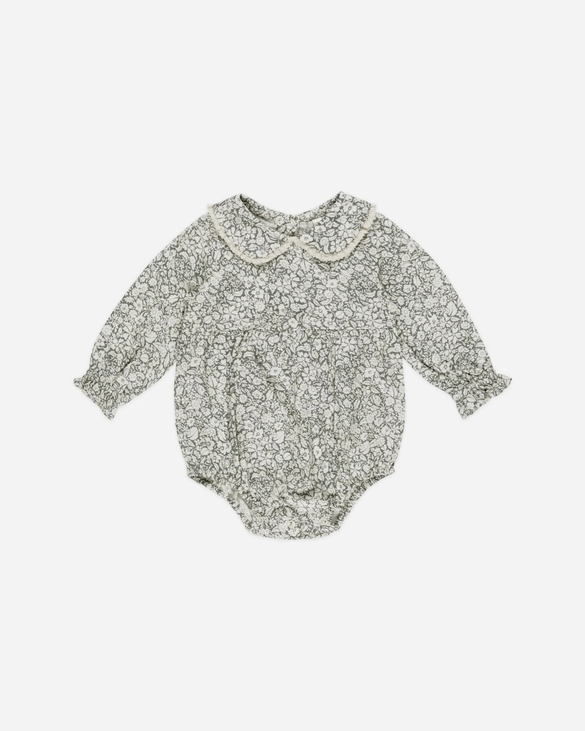 Cora Romper || Green Meadow | Rylee + Cru