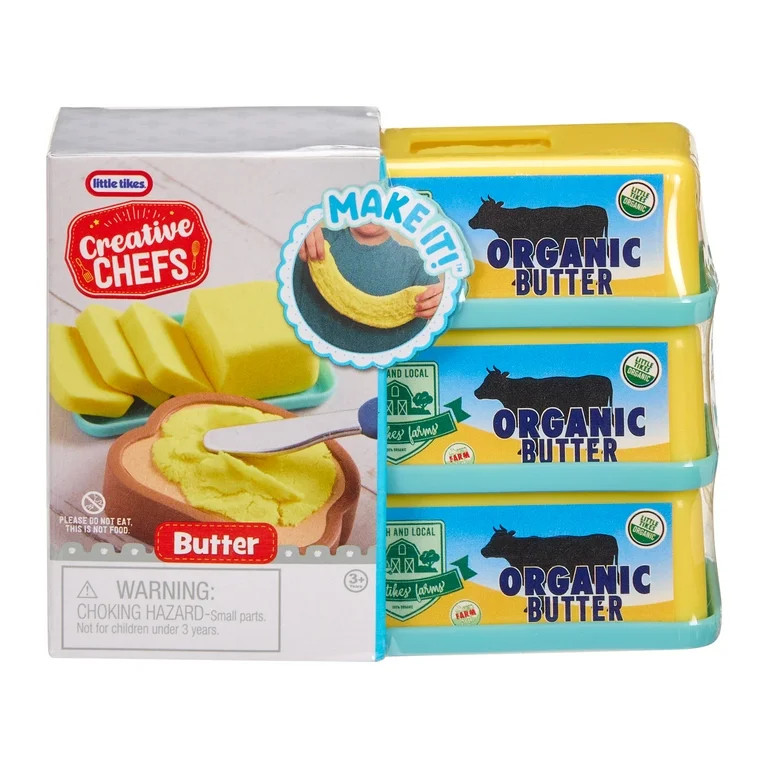 Creative Chefs Organic Butter with Make-It Mix Play Sand, Ages 3+ - Walmart.com | Walmart (US)