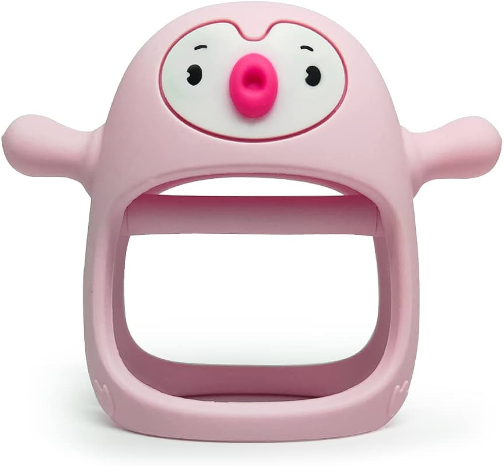 Smily Mia Penguin Teether for Babies 0-6Months, Pacifier Teething Toys for Babies 6-12Months,Ulti... | Amazon (US)