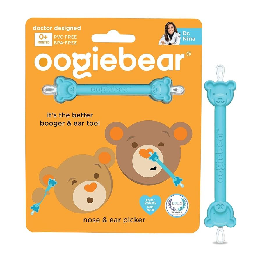 oogiebear Baby Nose Cleaner & Ear Wax Removal Tool - Safe Booger & Earwax Removal for Newborns, I... | Amazon (US)