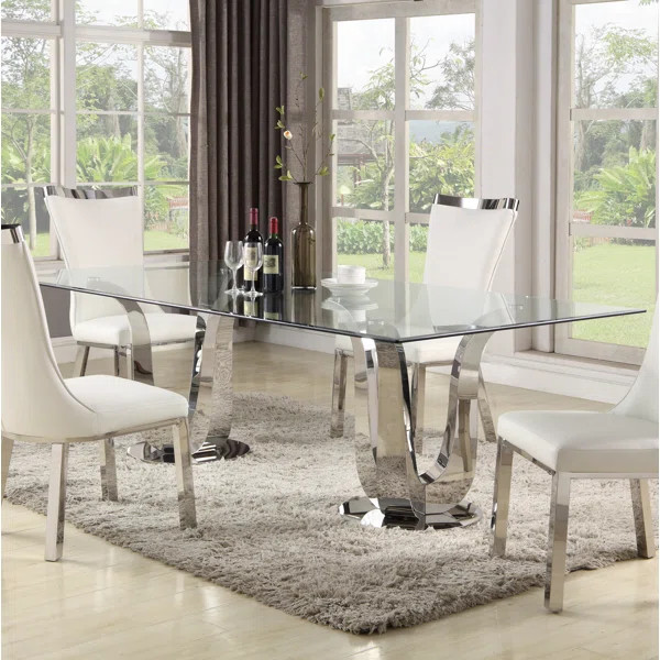 Lakra 94.49'' Dining Table | Wayfair North America