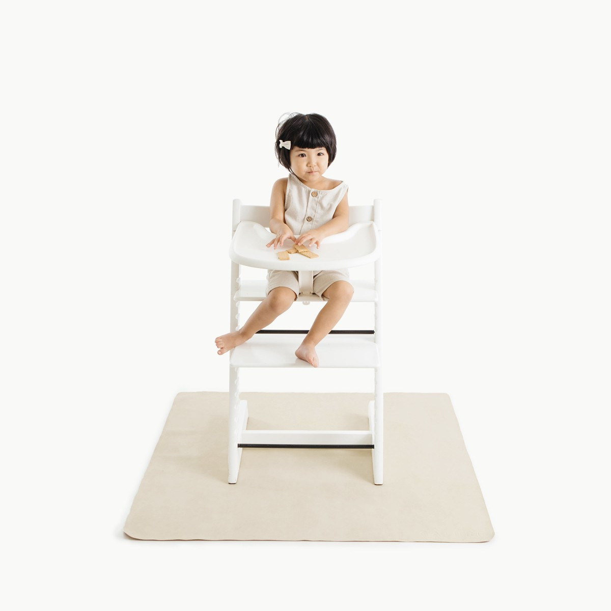 GATHRE Mini Mat (Color: Blanc) | The Tot