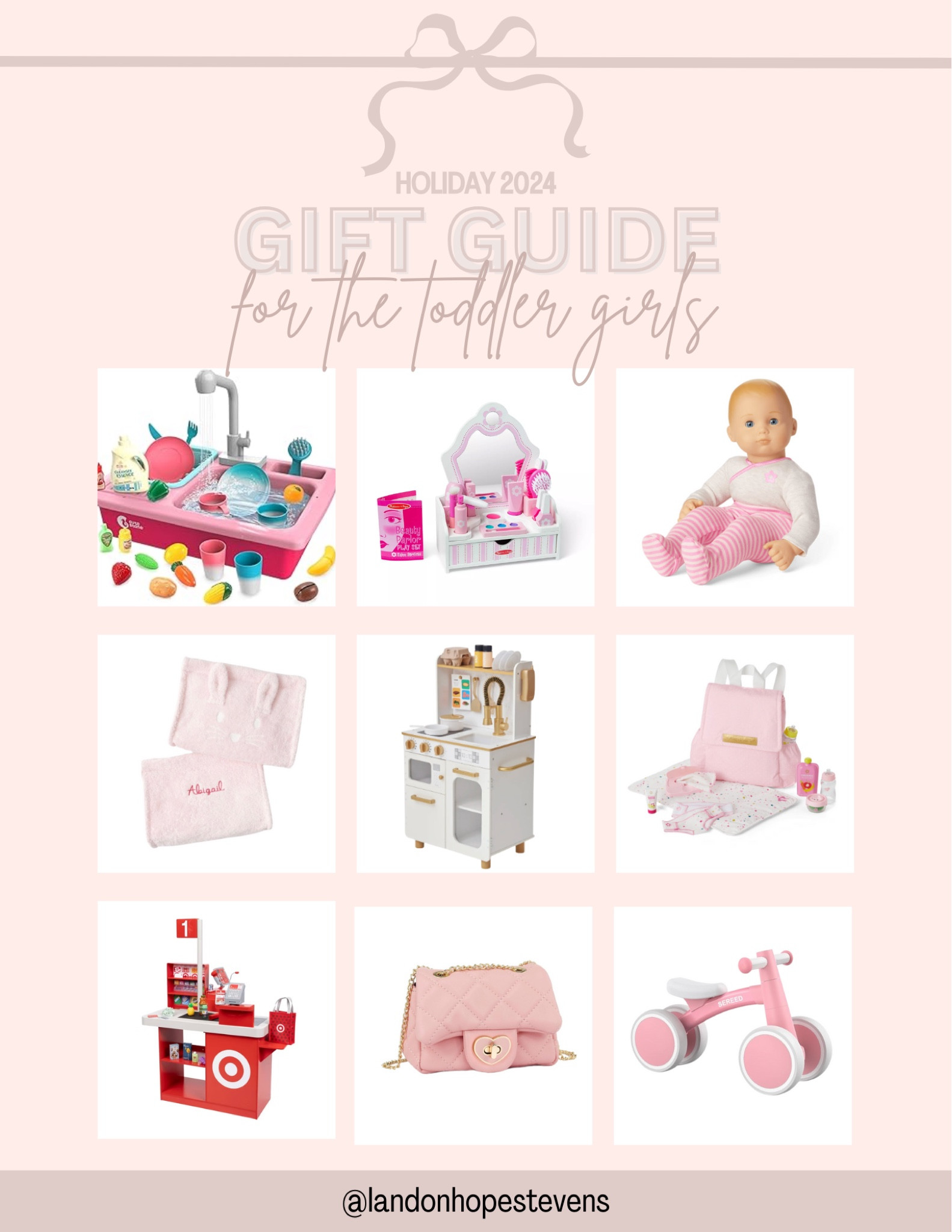 Little girls are so fun to purchase for! My favorite gift for toddler girls is a bitty baby from American Girl! 

#LTKGiftGuide #LTKKids #LTKHoliday
