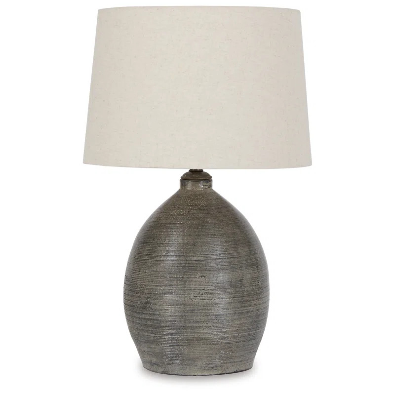 Three Posts Gambrell 27.5" Gray Table Lamp & Reviews | Wayfair | Wayfair North America