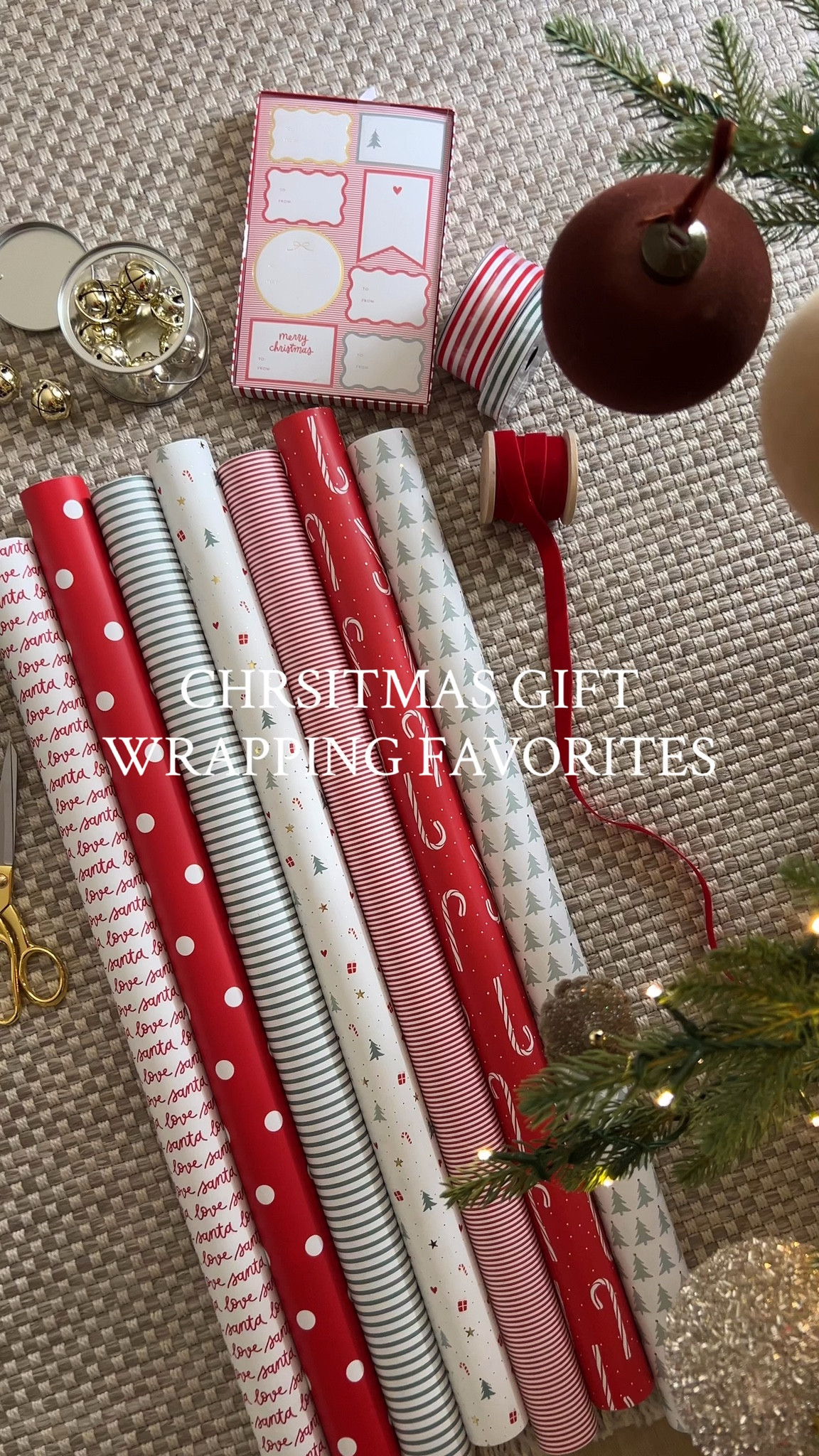 Christmas gift wrapping favorites✨🎄

#LTKSeasonal #LTKGiftGuide #LTKHoliday