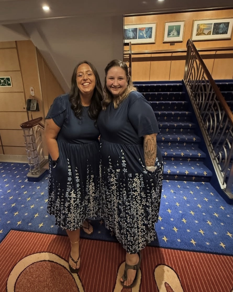 When we started planning this cruise, we knew we had to match as much as possible! 

#LTKTravel #LTKSeasonal #LTKSwim