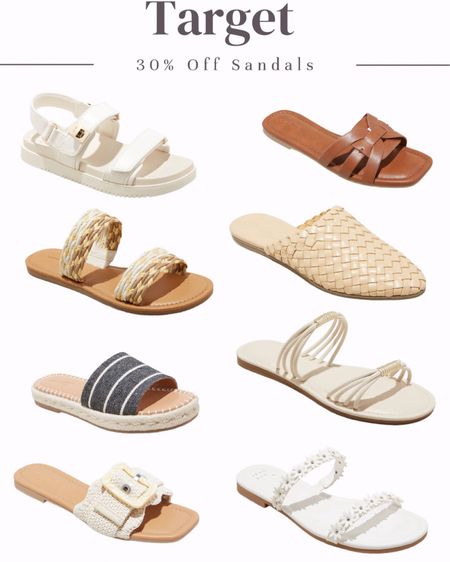 Target 30% off sandal sale!!! 

#LTKSaleAlert #LTKOver40 #LTKSeasonal