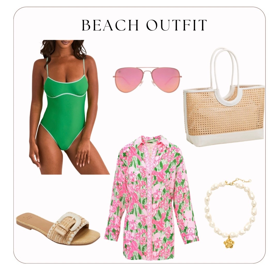 The perfect fun color pool or beach outfit. Great for vacation! 

#LTKSeasonal #LTKTravel #LTKSwim
