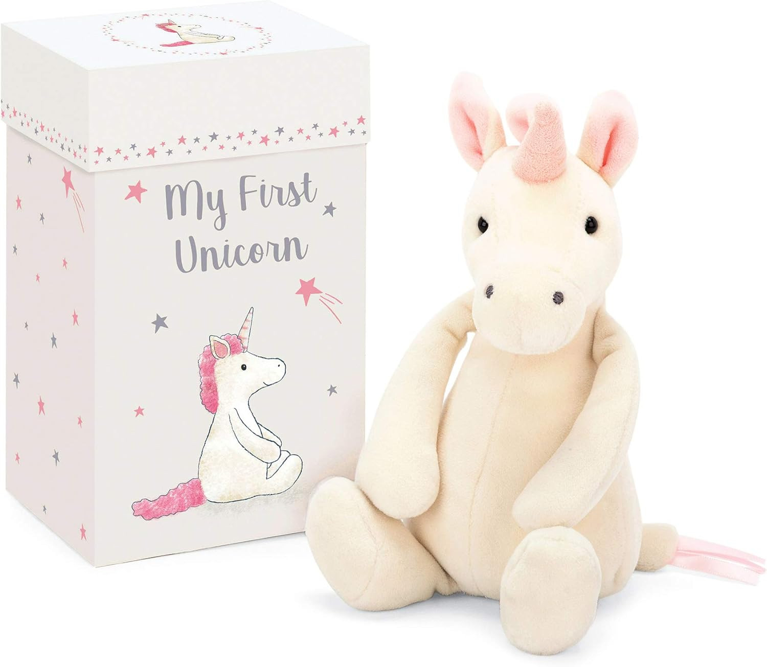 Jellycat My First Unicorn Stuffed Animal in Keepsake Gift Box, 8 inches | Amazon (US)