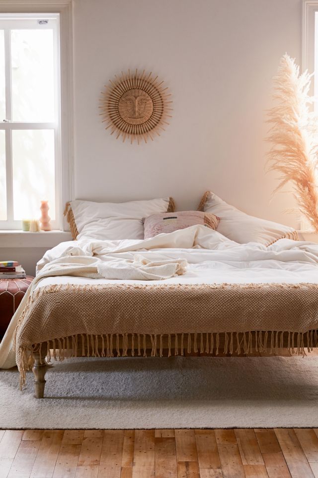 Zahara Crochet Duvet Cover | Urban Outfitters (US and RoW)