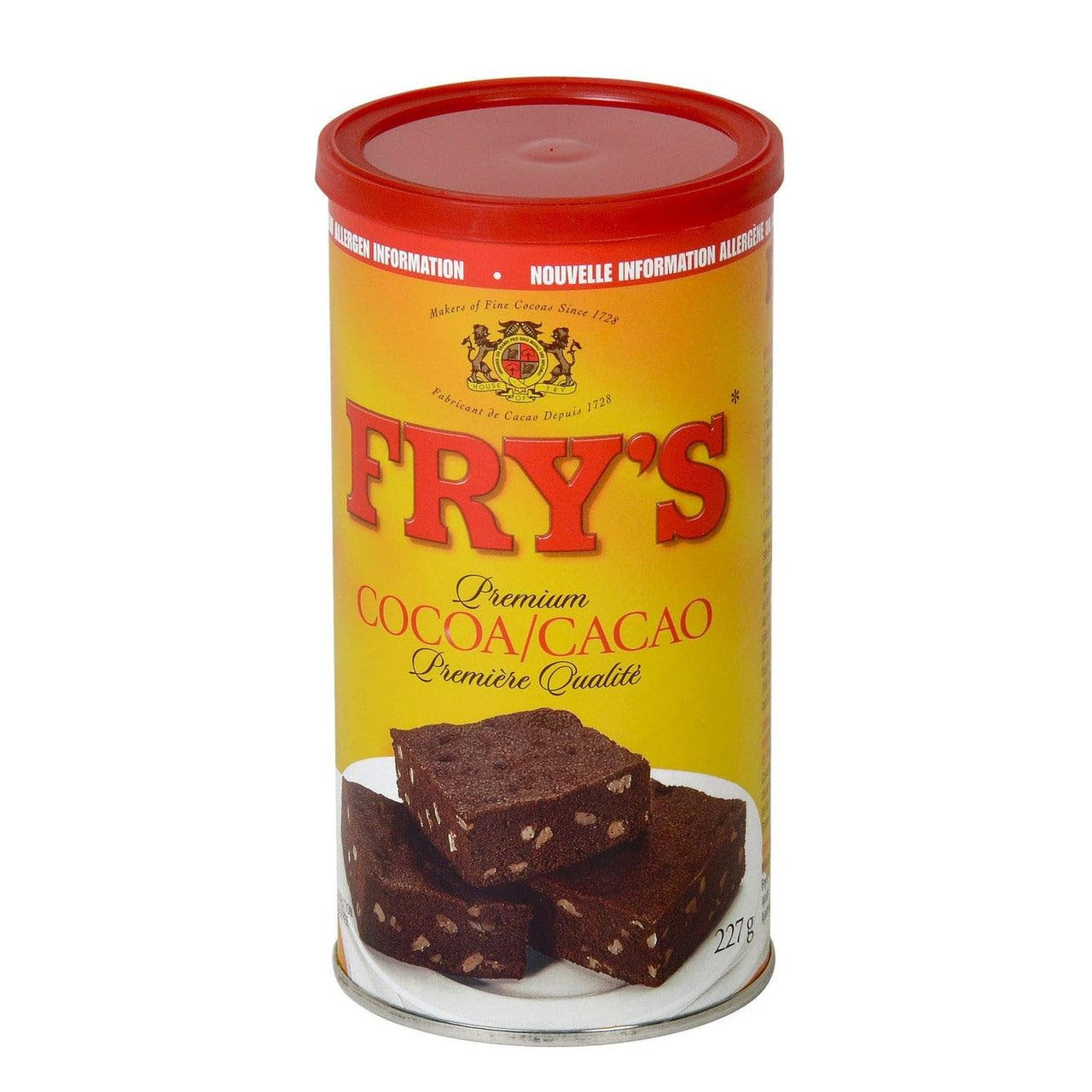 Fry's Premium Baking Cocoa Powder Unsweetened - 227g/8oz | Amazon (US)
