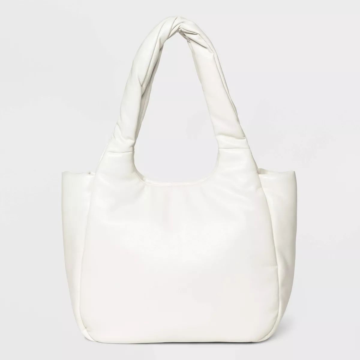 Twister Puff Tote Handbag - A New Day™ Ivory | Target
