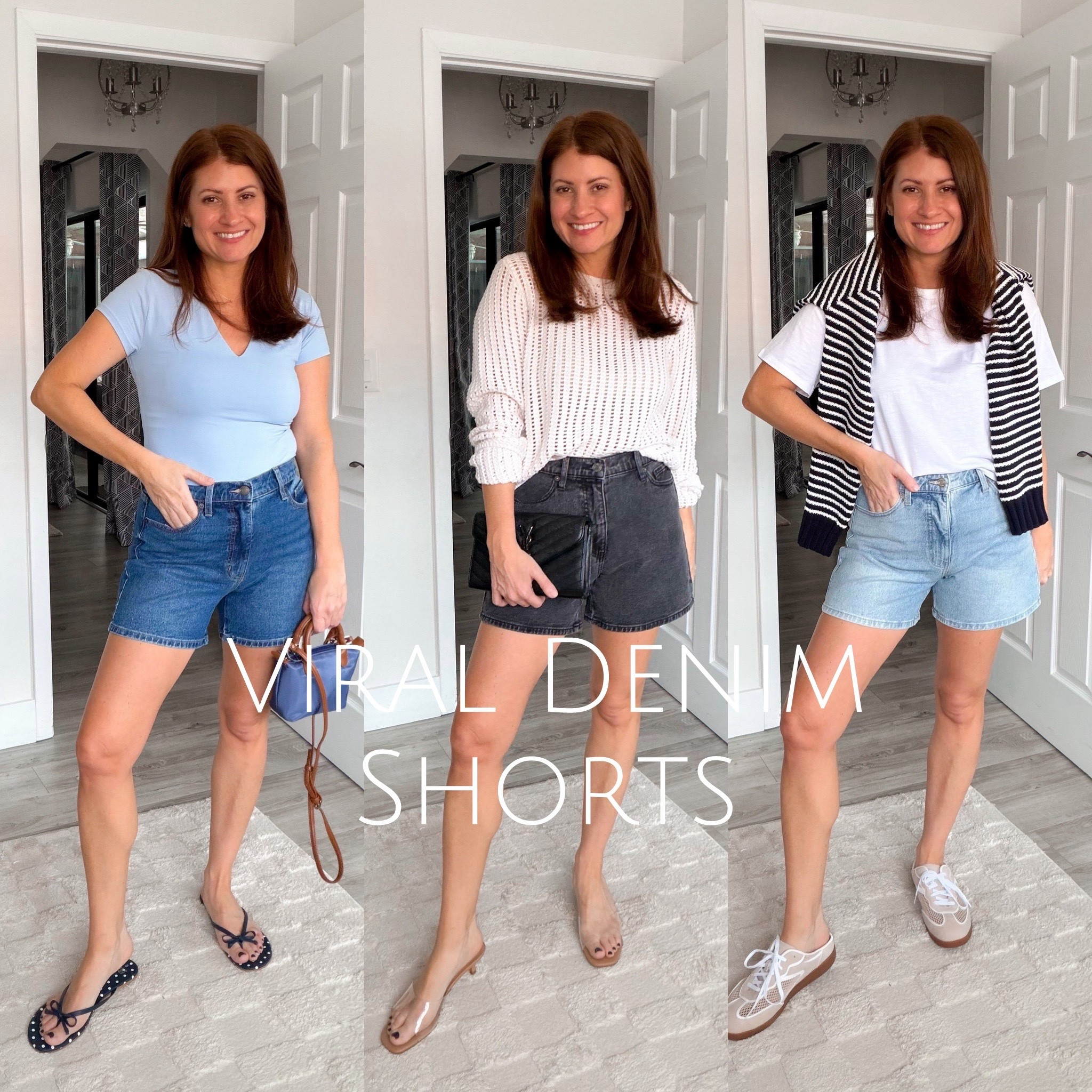 Scroll to shop ✨ These 5” inseam denim shorts are THAT pair. The length is chef’s kiss 🙌 not too short, not too long…. just the perfect in-between. They’re flattering, comfy, and give that effortless “cool girl” vibe without even trying.

If you were on the fence… this is your sign. You’re going to want to get your hands on them before they’re gone because I have a feeling they won’t stay in stock for long.

Follow @styledinasnap_ for more affordable finds you’ll actually wear 🤍 

Wearing a size 6

Tell me,  would you style these casual with sneakers or dress them up with a sandal? 👖✨

#AffordableFashion 

#LTKOver40 #LTKSeasonal