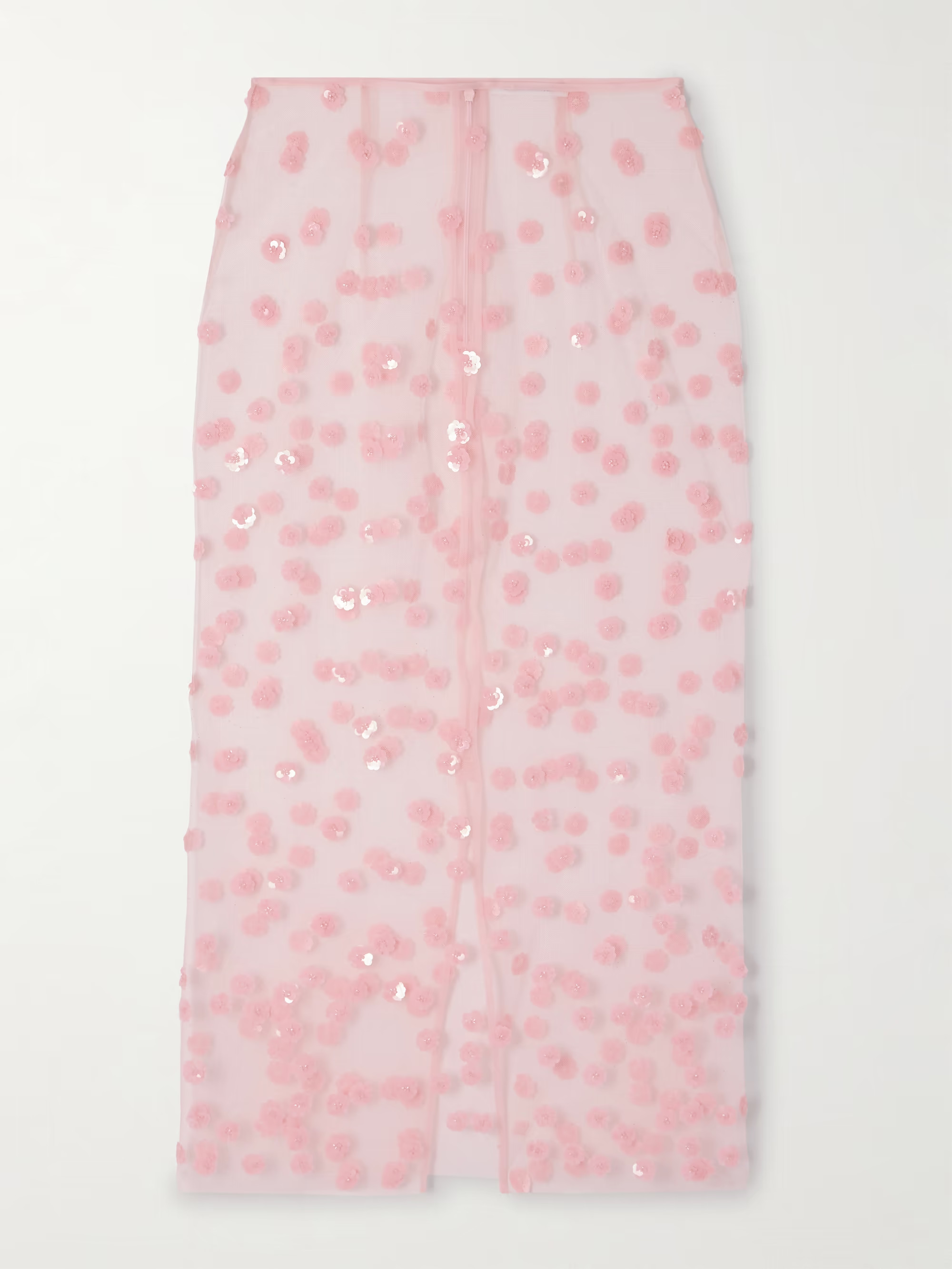 Gus embellished tulle midi skirt | NET-A-PORTER (US)