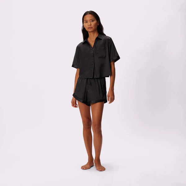 Easy Sleep Short | Luxe Satin (Eightball) | Parade